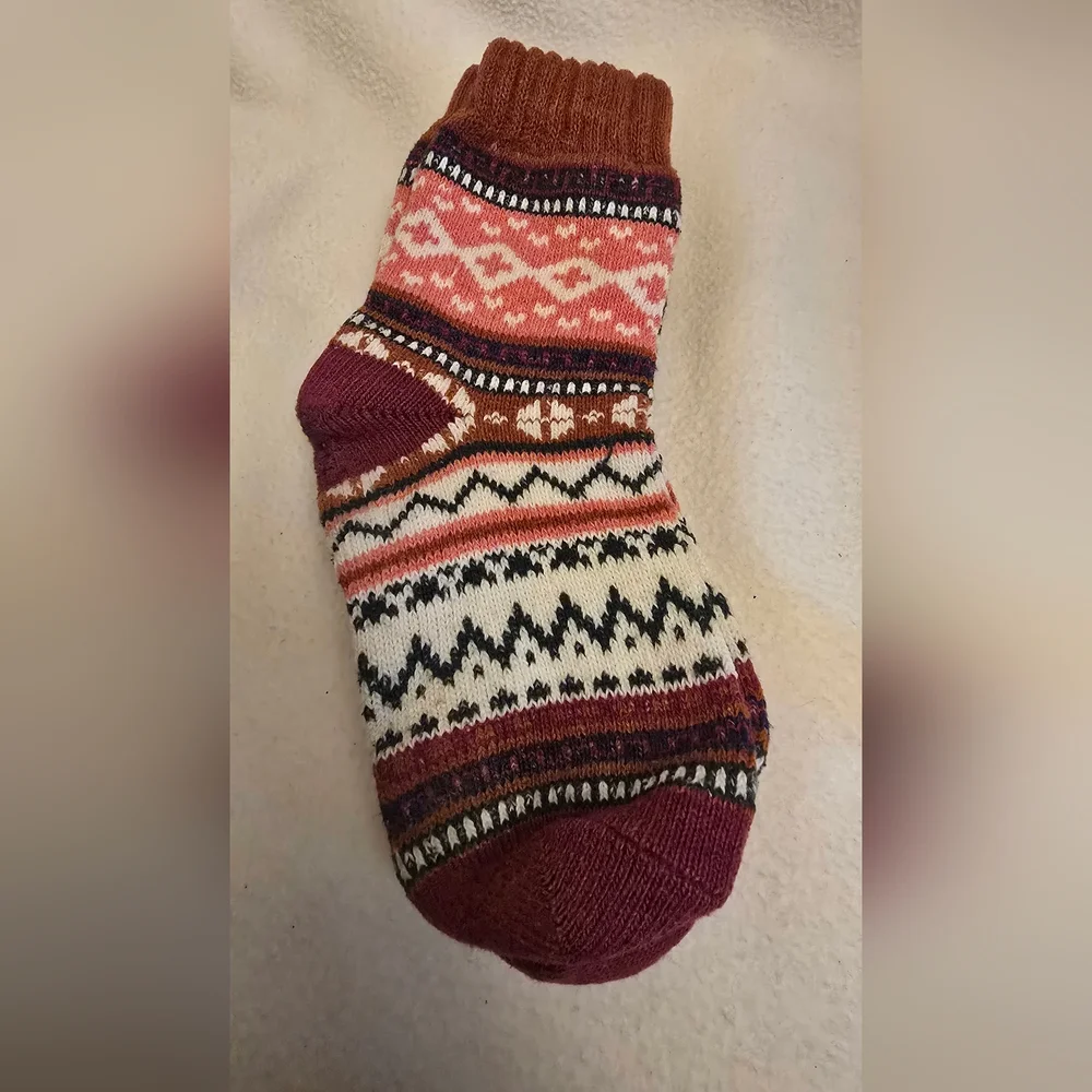Vibrant Multicolor Patterned Womens Socks